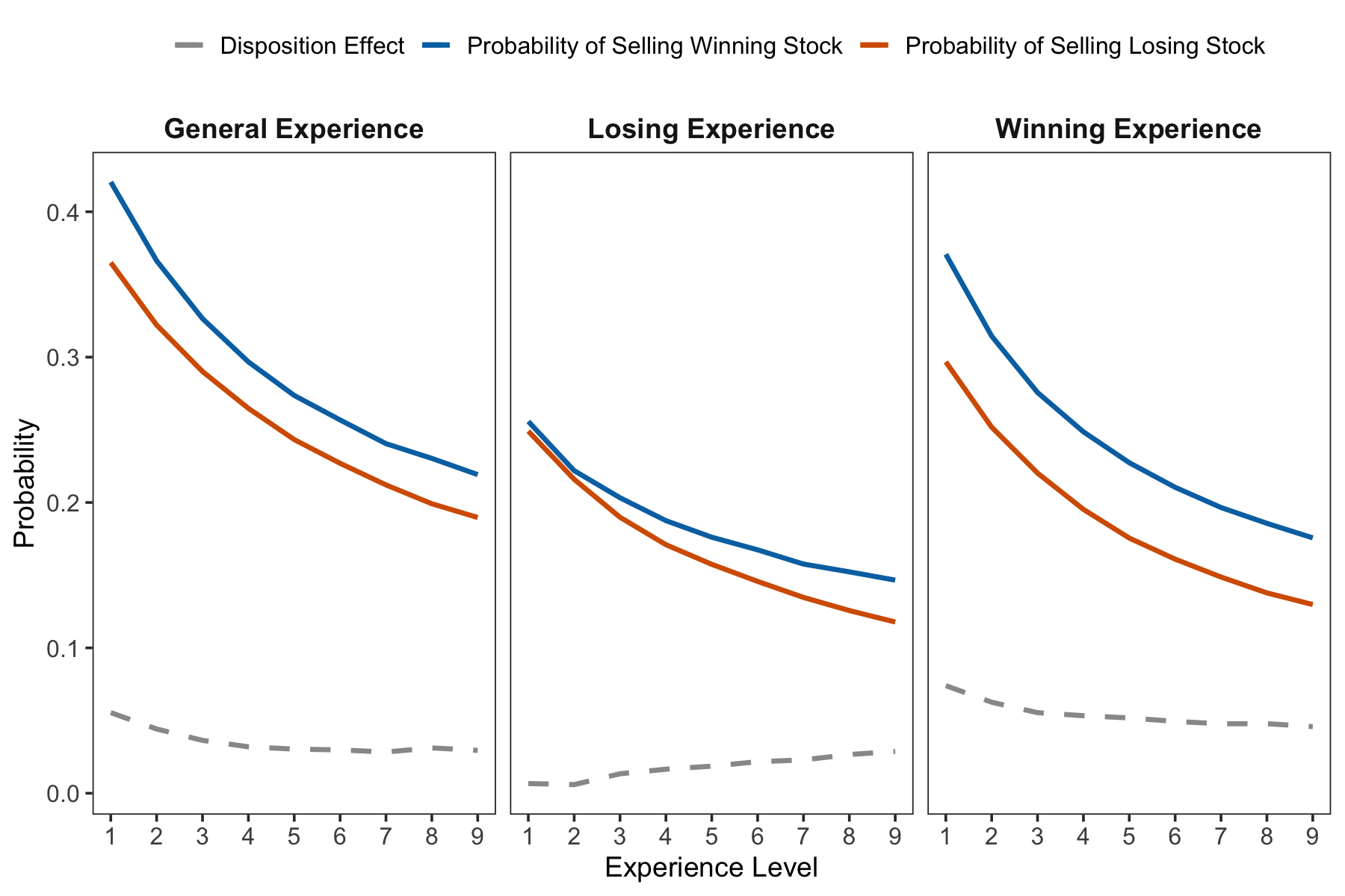 Experience-driven disposition effect
